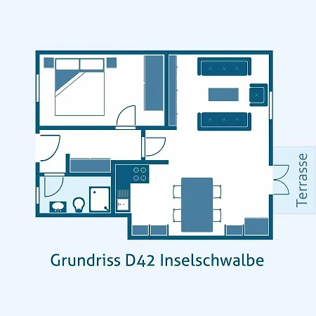 아파트 Fewo Inselschwalbe_ Strandnah *